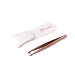 The Straight Up – Flat Tweezer with Pouch