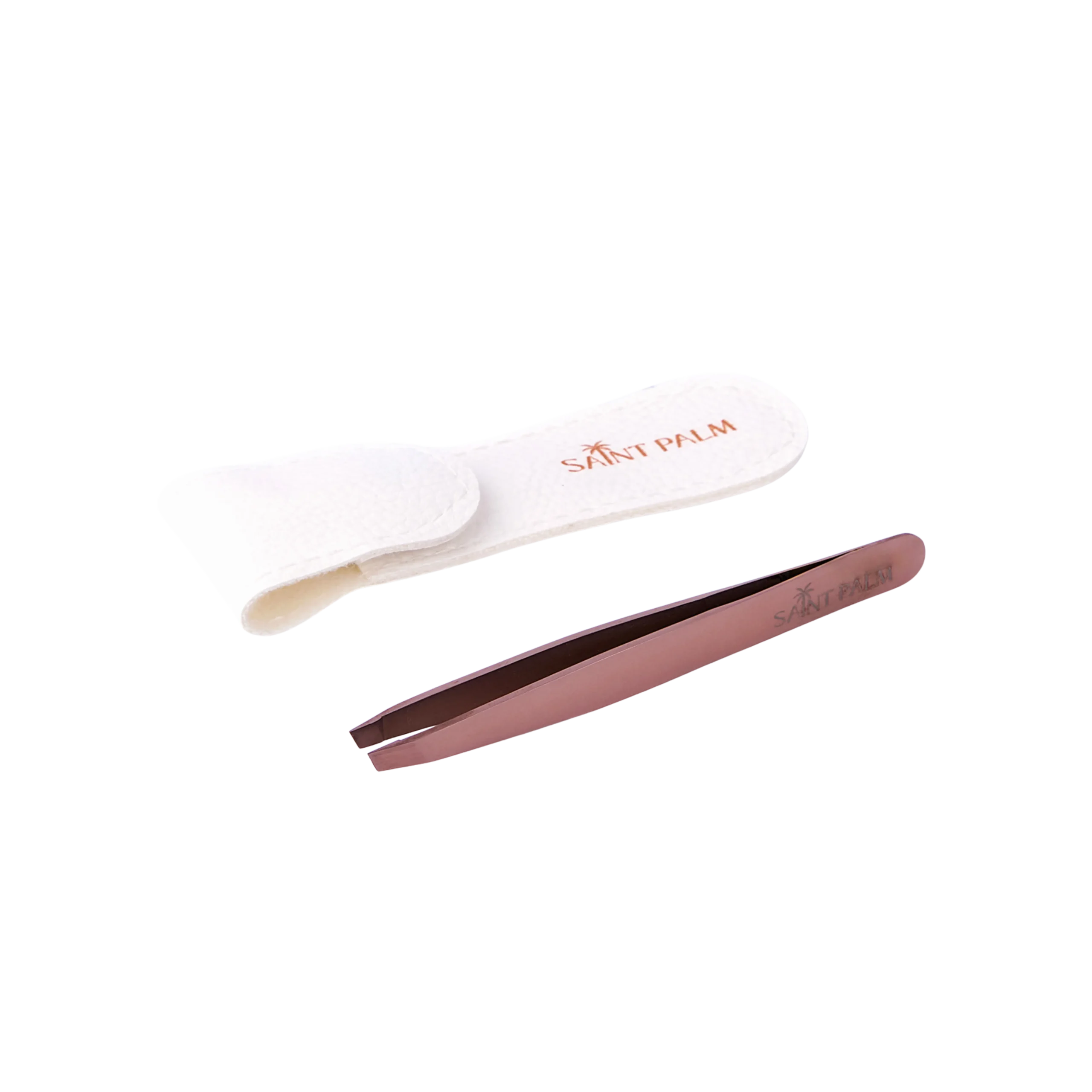 The Classic – Slanted Tweezer with Pouch