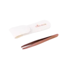 The Sculptor – Angled Tweezer with Pouch